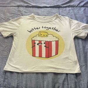 Women’s White Pajama Shirt Size XS